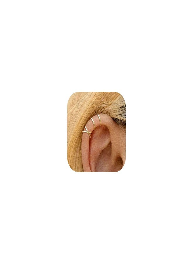 Novearring Ear Cuffs for Women Non Piercing Ear Cuff Earrings Non Pierced Cartilage Earrings Adults Christmas Stocking Stuffers Trendy Gifts 2025 - Image 1